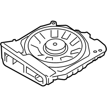 BMW 65-13-9-210-147 Central Bass, Left