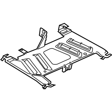 BMW 65-15-9-235-506 Holder, Audio Amplifier