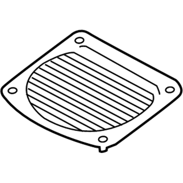 BMW 65-13-9-290-908 Central Woofer Trim