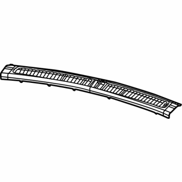 Mopar 6ML67TX7AD MOLDING-LIFTGATE SCUFF