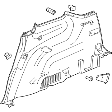 GM 84206373 Lower Quarter Trim