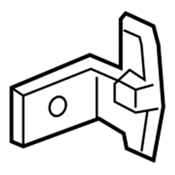 BMW 41-51-7-205-551 Left Upper Front Door Hinge