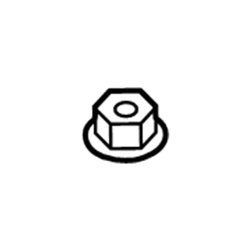 Nissan 01223-N001X Nut
