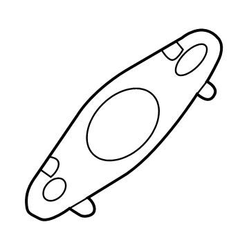 Lexus 16347-25020 GASKET, WATER BY-PAS