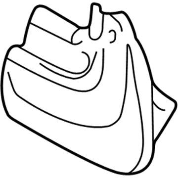 Toyota 76626-52030 Mud Guard
