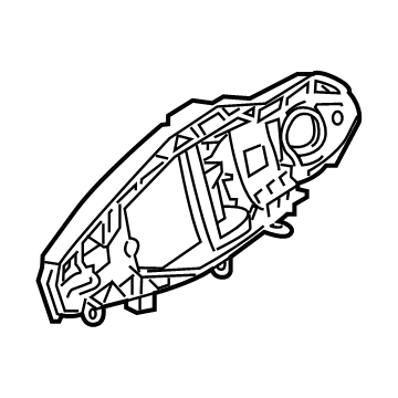 BMW 51-21-9-881-773 CARRIER, OUTSIDE DOOR HANDLE