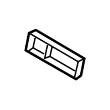 Lexus 72978-0E020-A0 Cover, NO.2 Center Seat Back