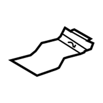 Lexus 79081-0E120 Cover, Rear Seat, NO.2