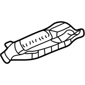 Honda 18181-PAA-A00 Cover (Lower)