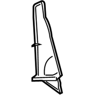GM 23156965 Inner Panel Baffle