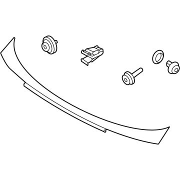 Kia 87310DW000 GARNISH ASSY-TAIL GA