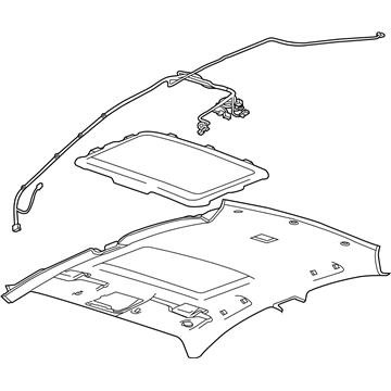 GM 42550333 Headliner