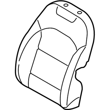 Kia 88460G5011AY1 Front Back Covering Assembly