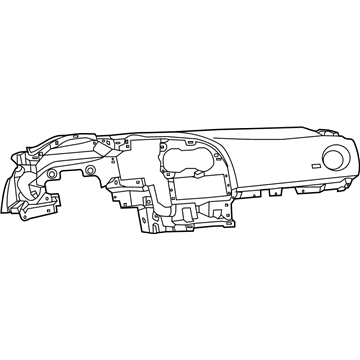 Mopar 5NK41LR9AA Pad-Instrument Panel