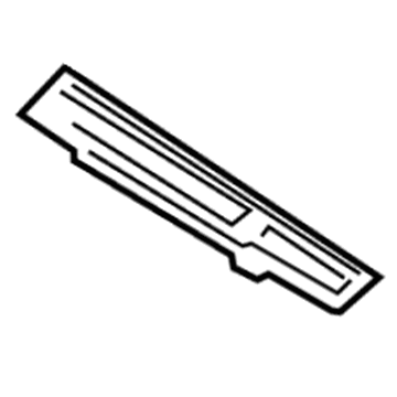 Acura 71555-TX6-A00 Bracket, Left Rear Bumper Side