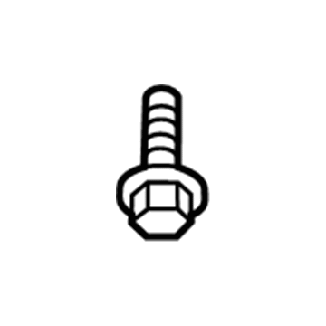 GM 11546404 Lower Shaft Upper Bolt