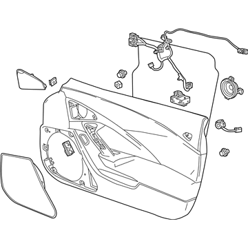 GM 23279483 Door Trim Panel