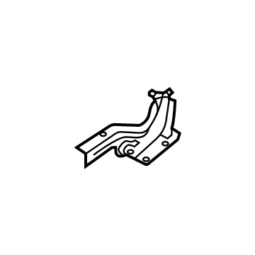 Nissan 65400-6RA0A Hinge Assembly-Hood, RH