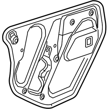 GM 23327967 Water Deflector