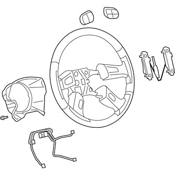 GM 15252825 Steering Wheel