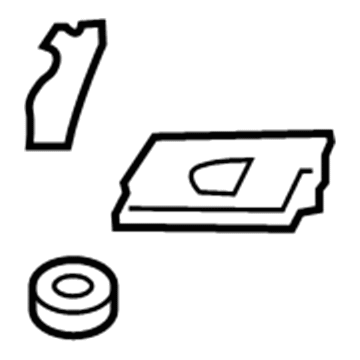 BMW 51-11-8-066-228 Repair Kit, Holder, Bumper, Front
