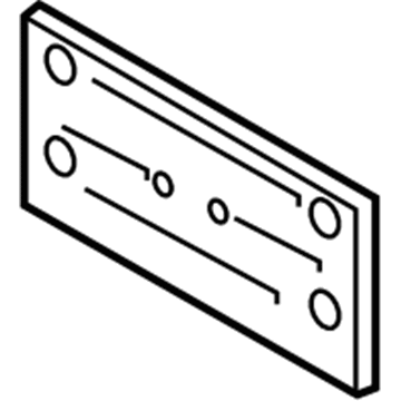 BMW 51-11-7-462-272 Licence Plate Holder