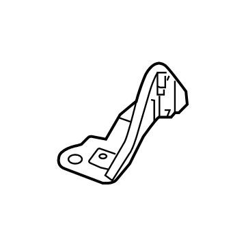 Nissan 88956-9BU0C BRACKET-REAR SEAT