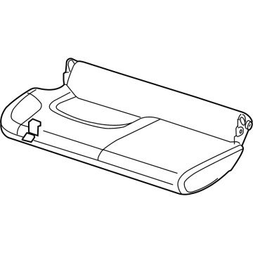 Nissan 88300-9BU0C CUSHION ASSY-REAR SEAT, RH