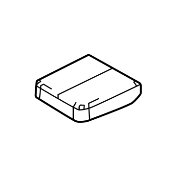 Nissan 88720-9BU0C TRIM ASSY-REAR SEAT ARMREST BOX