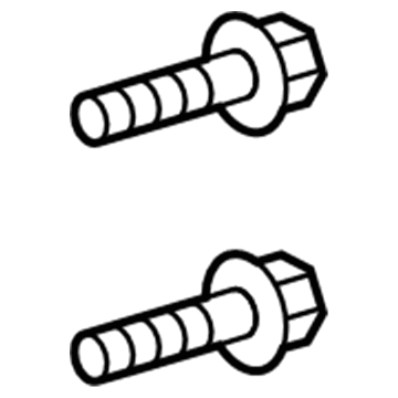 Honda 90120-SHJ-A00 Bolt, Flange (16X68) (Service)
