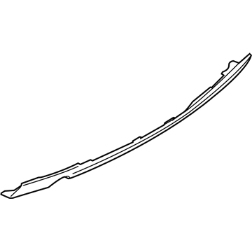 BMW 51-12-8-058-758 Insert, Bumper, Rear