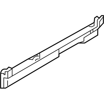 Nissan 21554-6CA0A Air Guide-Radiator