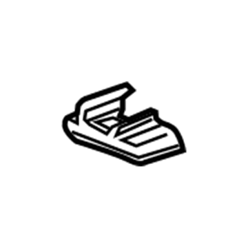 GM 22821827 Track End Cover