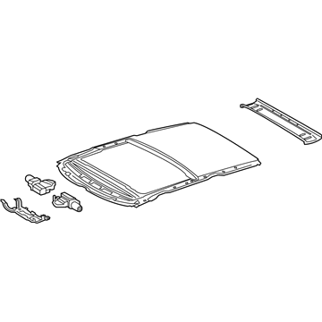 Lexus 63203-0E110-A0 Housing Sub-Assy, Sliding Roof