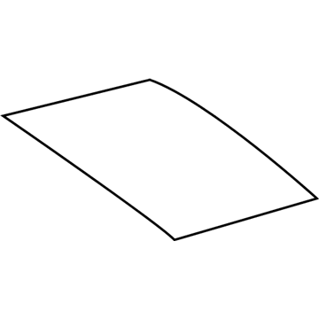 Lexus 63201-0E120 Sliding Roof Glass Sub-Assembly