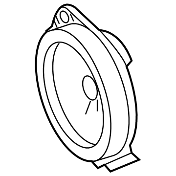 GM 84567676 Front Door Speaker