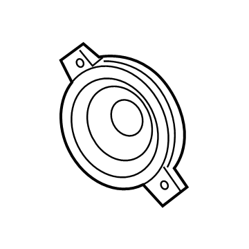 GM 86779190 Instrument Panel Speaker