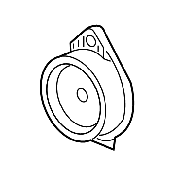 GM 84187564 Rear Door Speaker