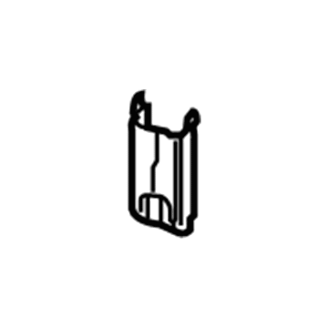 Nissan 89506-ZQ00A Cover - 3RD Seat Hinge RH