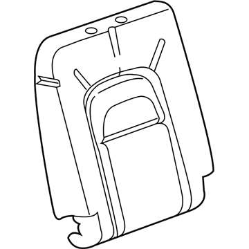 GM 84664220 PAD ASM-R/SEAT BK