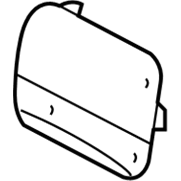 Nissan G8830-ZW4MA Lock Gas Filler