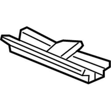 Honda 65730-SHJ-A01ZZ Crossmember, Middle Floor (C)