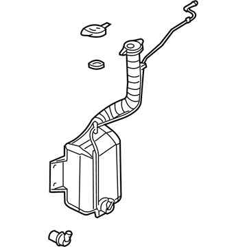 GM 15213092 Container Asm, Windshield Washer Solvent (W/ Pump)