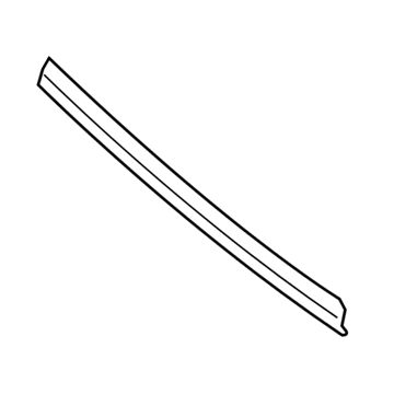 Nissan 83819-1FA0A Moulding-Side Window, Rear LH