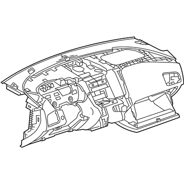 GM 23367070 Instrument Panel