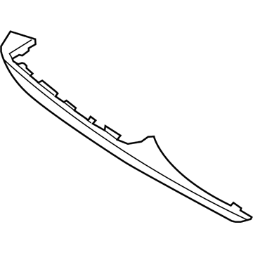 BMW 51-42-7-291-431 Trim, Door, Aluminium, Fine-Finish, Left