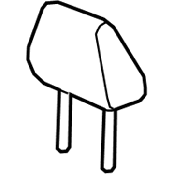 Acura 81140-TZ5-A21ZA Headrest (Sandstorm)