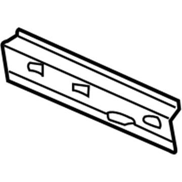 Hyundai 71357-39100 Reinforcement-Side SILL Outer Rear