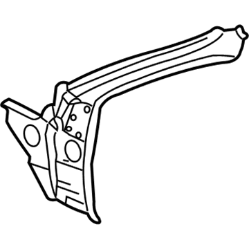 Hyundai 71201-39001 Pillar Assembly-Front Inner, LH