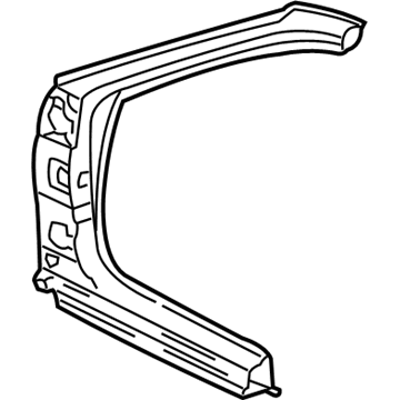 Hyundai 71110-39B00 Panel Assembly-Pillar Outer, LH